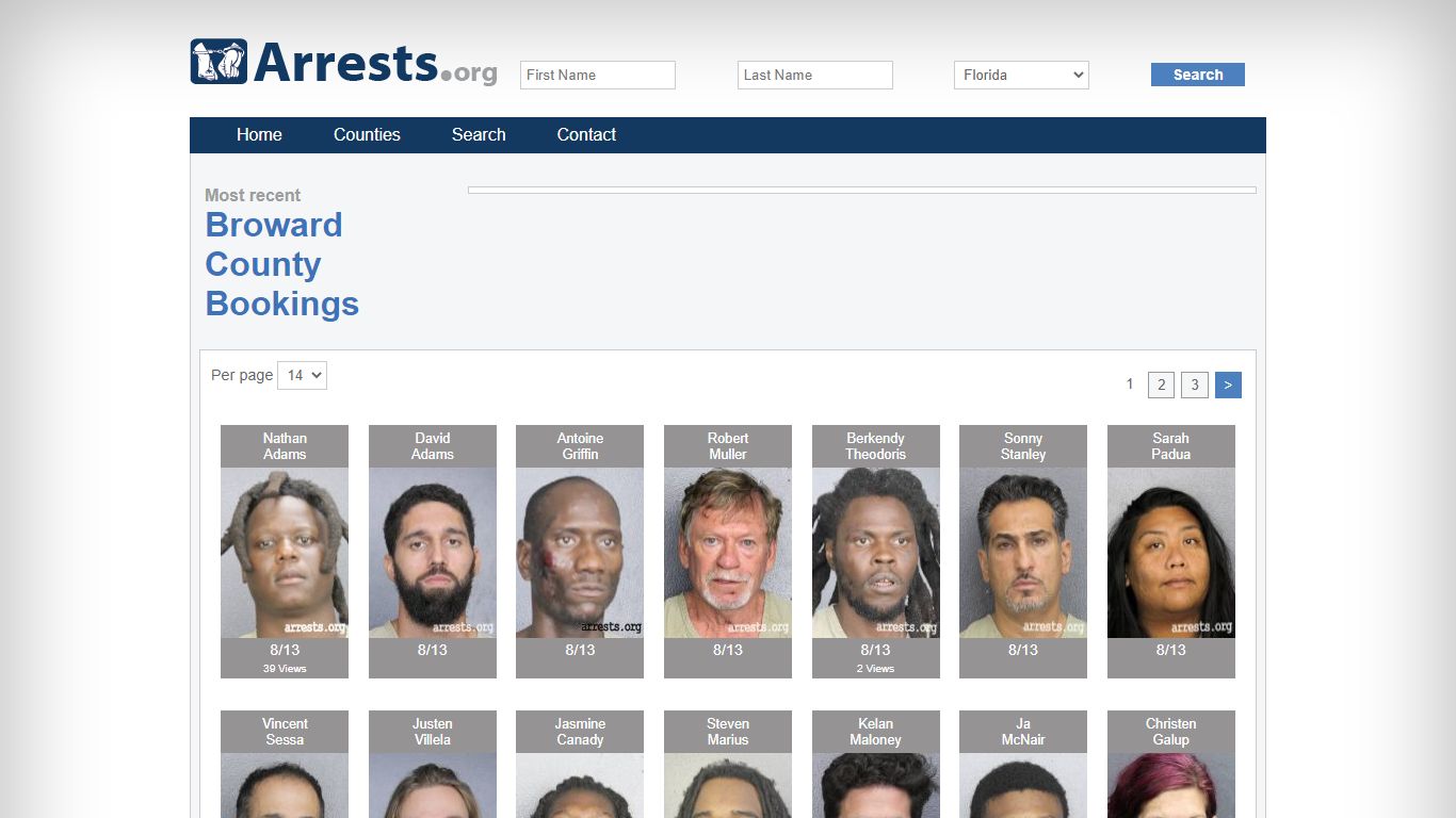 Broward County Arrests and Inmate Search